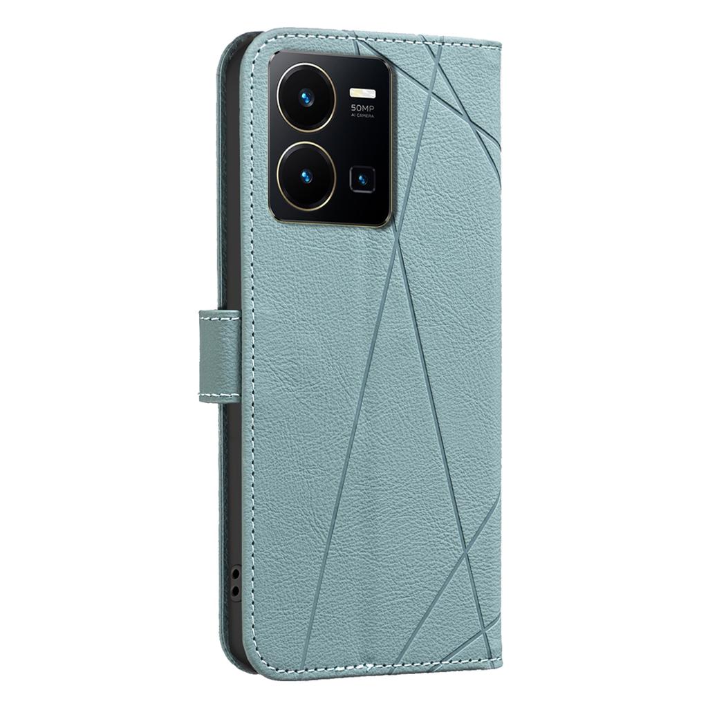 Прочный магнитный откидной кожаный чехол для VIVO Y35 4G Y22S Y21 Y21S Y33S Y11 Y15 Y12 Y17 Y20 Обложка Кошелек Приятный для кожи Слот для карт