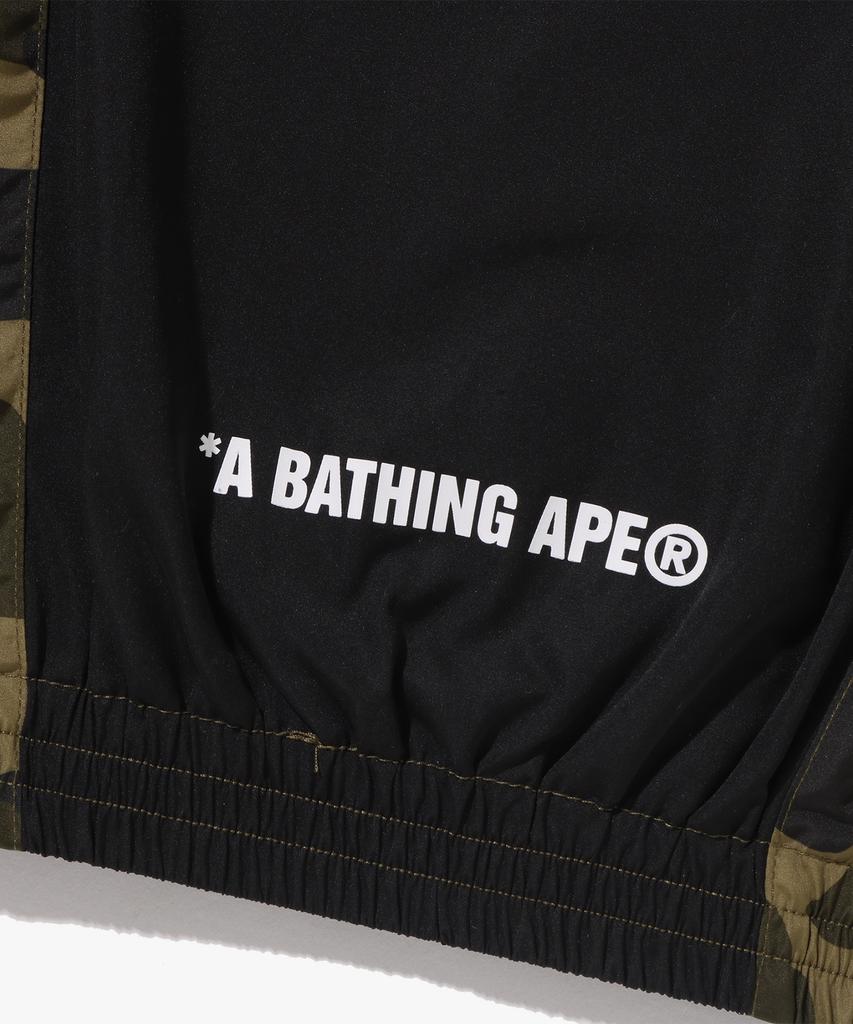 Bape Тренировочная куртка с воротником-стойкой, первый камуфляж (M) зеленый