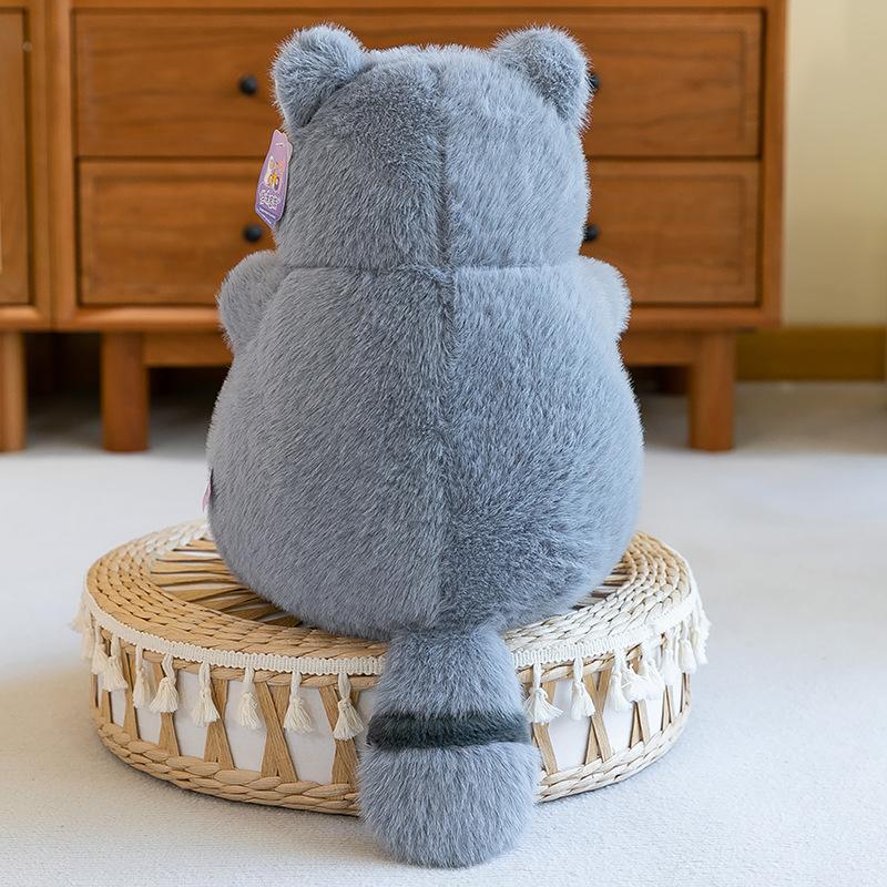 Милые плюшевые игрушки и куклы Енот Куклы Сувениры из зоопарка Детская подушка для сна