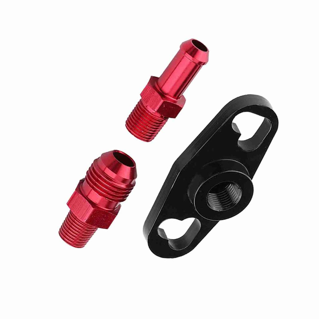 Car Fuel Rail Pressure Regulator Adapter Perfect Matching with Fittings for Toyota Nissan
