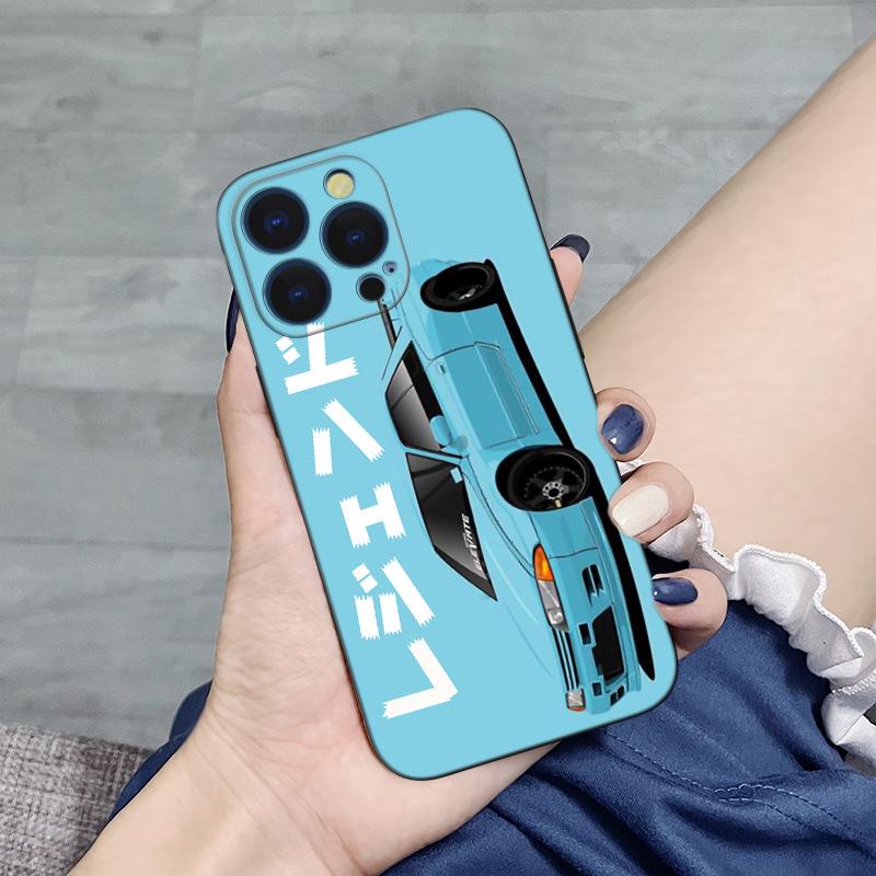Чехол для телефона JDM Sports Racing для iPhone 14-11 Pro Max Mini