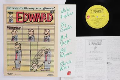 Виниловая пластинка NICKY HOPKINS RY COODER MICK JAGG Jamming With Edward P5046S ROLLING STONES 1972 Япония Рок Б/у