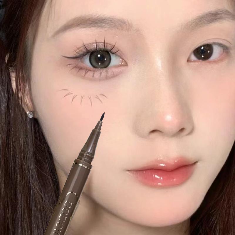 0.05mm Waterproof Eyeliner Pen Long-Lasting, Smudge-Proof & Intense Color Retention for Perfect Winged Liner