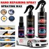 250ml Nano Car Scratch Repair Spray With Ceramic Coating For Paint Care And Polish, Glass Coating Tool 100ML 120ML