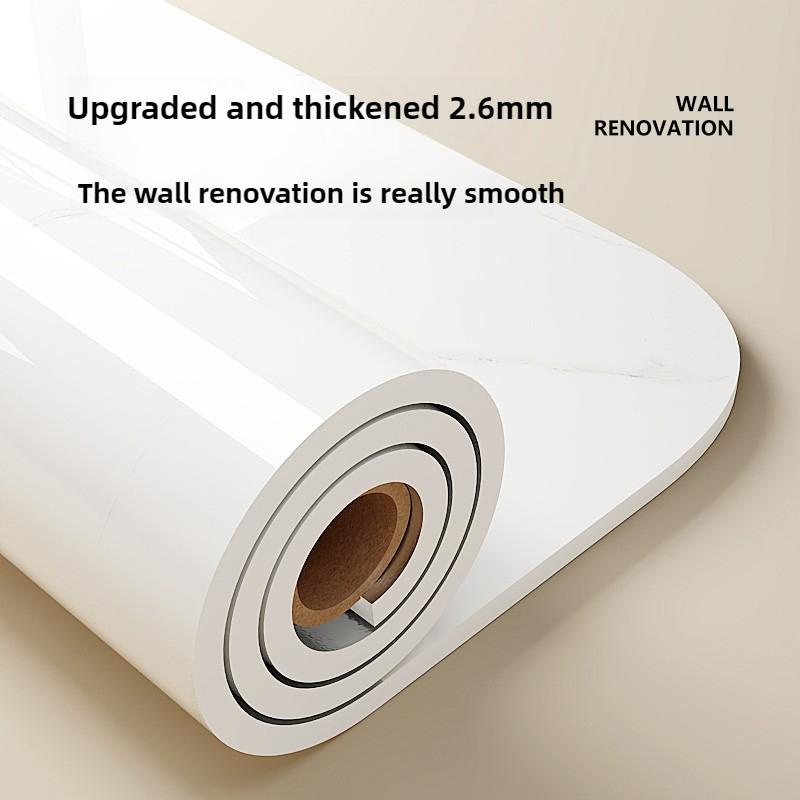 Waterproof Bathroom Wall Panels, Self-Adhesive Marble Tile Sticker, Moisture-Proof Easy Install