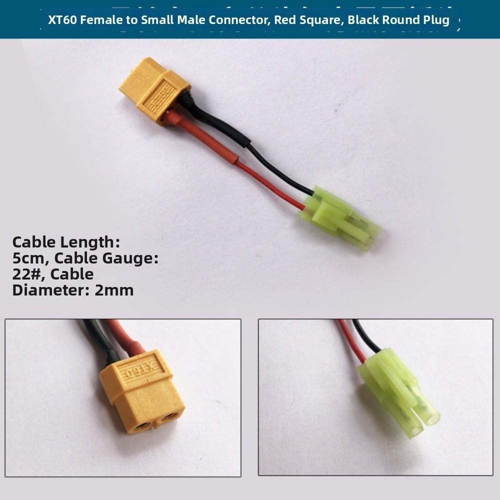 10 12 14 16Awg 10cm Female to Male Adapter Connectors