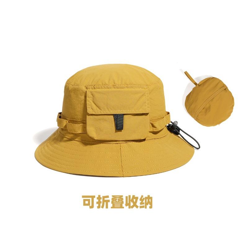 Mountain Outdoor Mountaineering Camping Can Store Bucket Hat Women's Summer Quick Drying Sun Protection Hat Fishing Hat Men's Basin