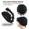 Tassel Men Braid Hat Burr Trim Head Wraps Solid Twisted Tail Hat  Hiking