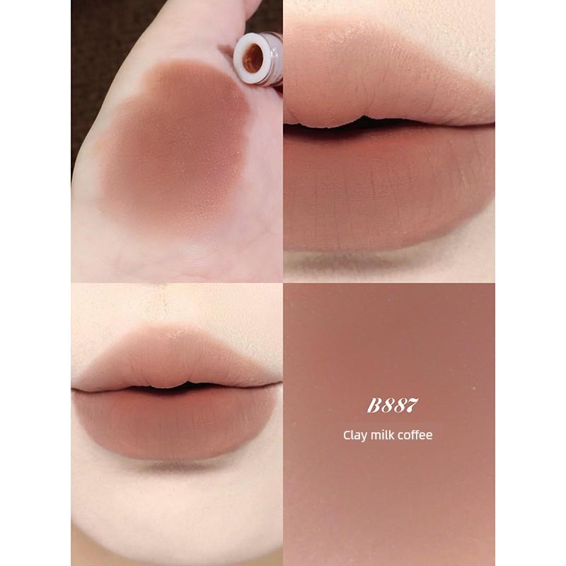 Highly Intelligent~Colorkey Colaqui Non-Stick Lip Cream Soft Matte Lip Glaze Lipstick That Doesn'T Dry Out Your Lips P881