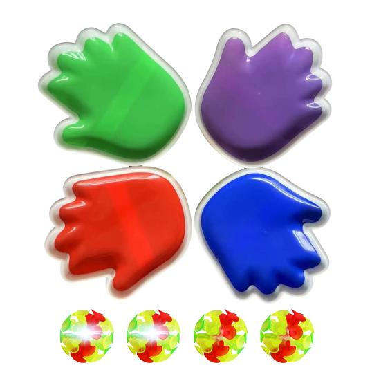 Игра «Брось и поймай» Детский набор для бросания и ловли мяча с мячами-липучками, игрушки для улицы и пляжа, подарки на день рождения для мальчиков и девочек 3-12 лет