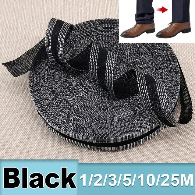 25M самоклеящаяся лента для брюк, укороченная кромка брюк, заплатка для одежды, термоклеевая лента для подгибки ткани, принадлежности для шитья своими руками