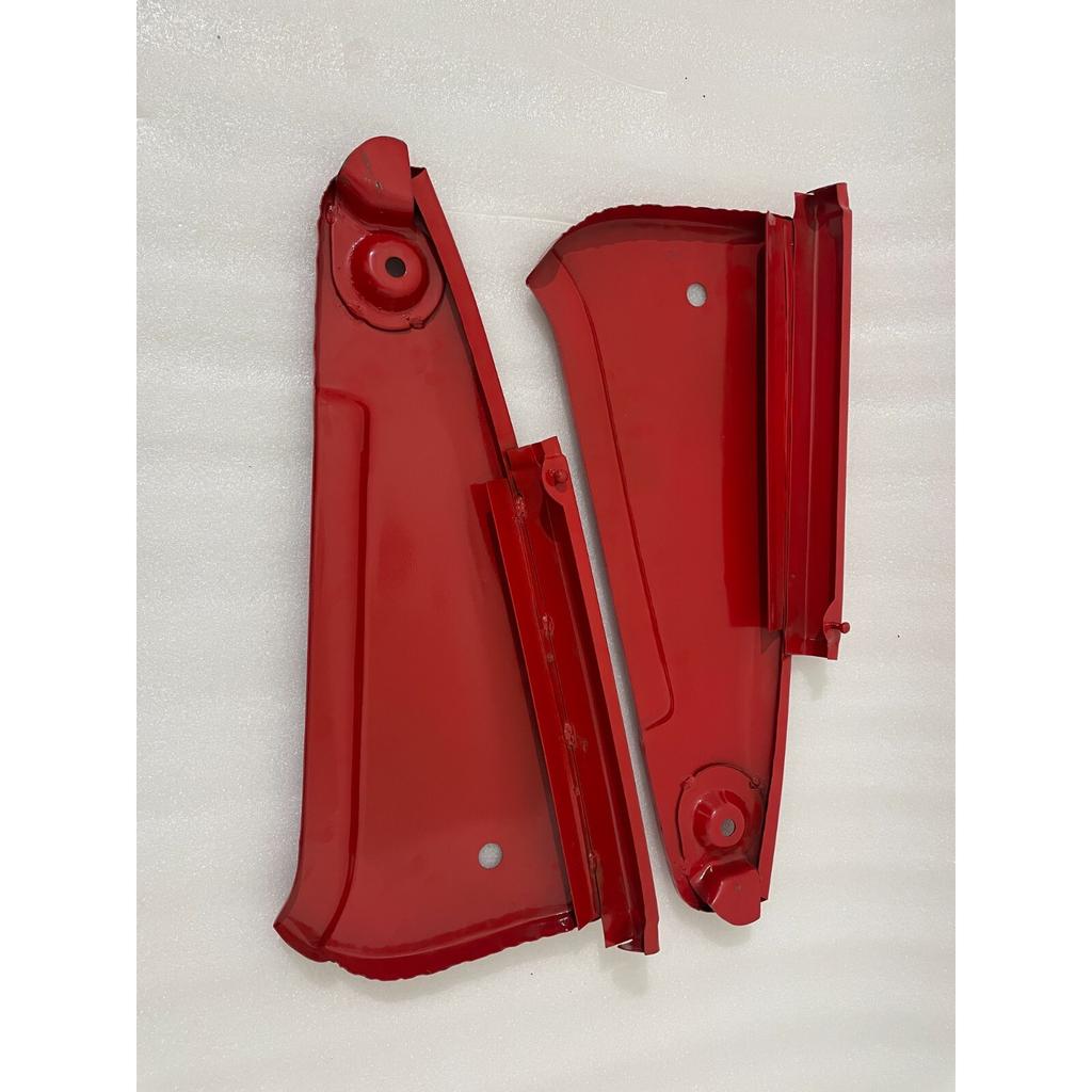 Bonnet Side Panel Set Steel Red Painted Massey Ferguson Tractor |Fit For