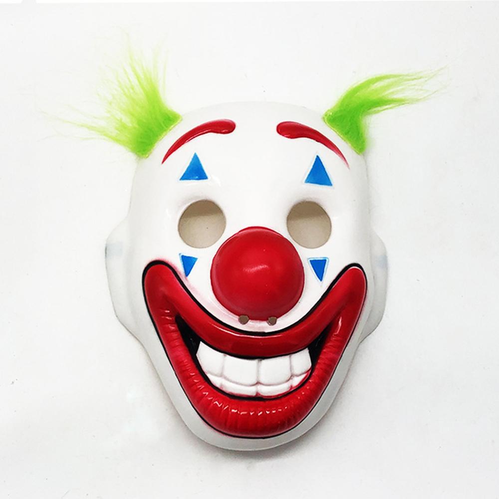 Joker Arthur Fleck Cosplay Mask Clown Masquerade Halloween Scary Mask