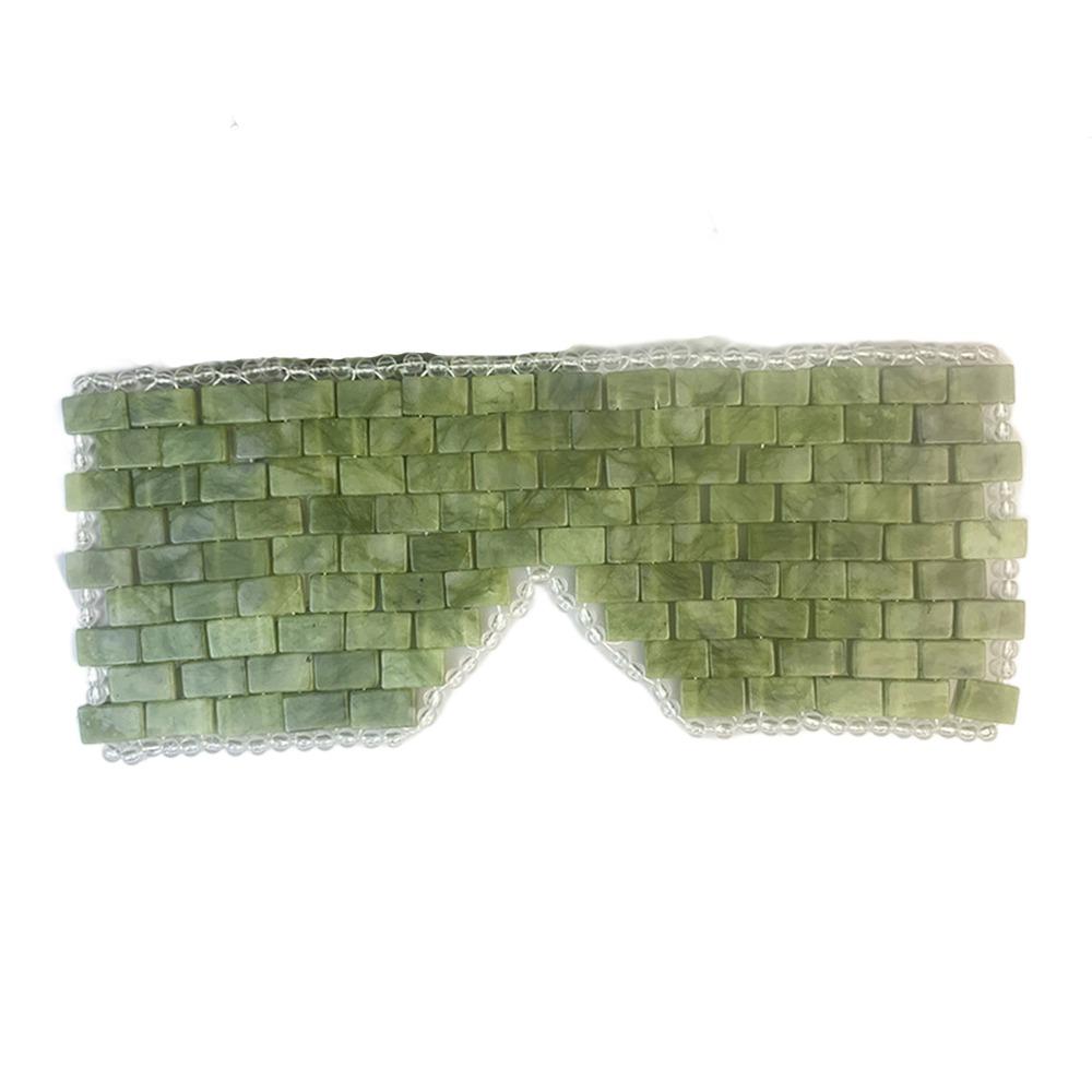Eye Massager Jade Eye Mask Facial SPA Facial Cooling Mask Gift Sleeping Eye Mask  Eye Relax