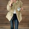 New ArrivalS Open Run Women S Ribbon Decoration Shirring Collar Neck Autumn Jum