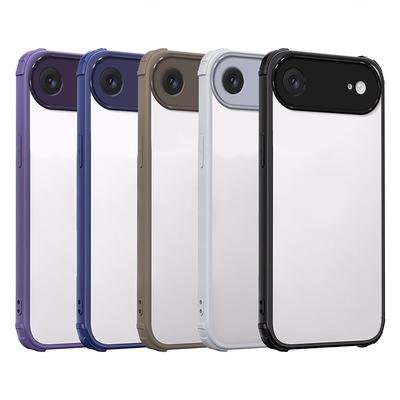 Противоударный чехол для iphone 17 air Жесткая задняя крышка для iphone 17 AIR Бампер из ТПУ + ПК Защитный прозрачный чехол capa iphone17air Coque