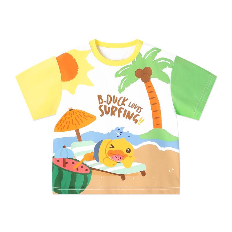 Детская мультяшная футболка с коротким рукавом B.Duck Ice-Cool с быстрым высыханием