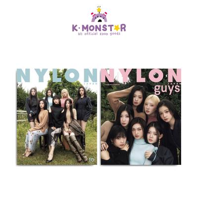 2024.10 NYLON JAPAN парни BABYMONSTER ЧЕХОЛ (ПЕРЕДНЯЯ И ЗАДНЯЯ)