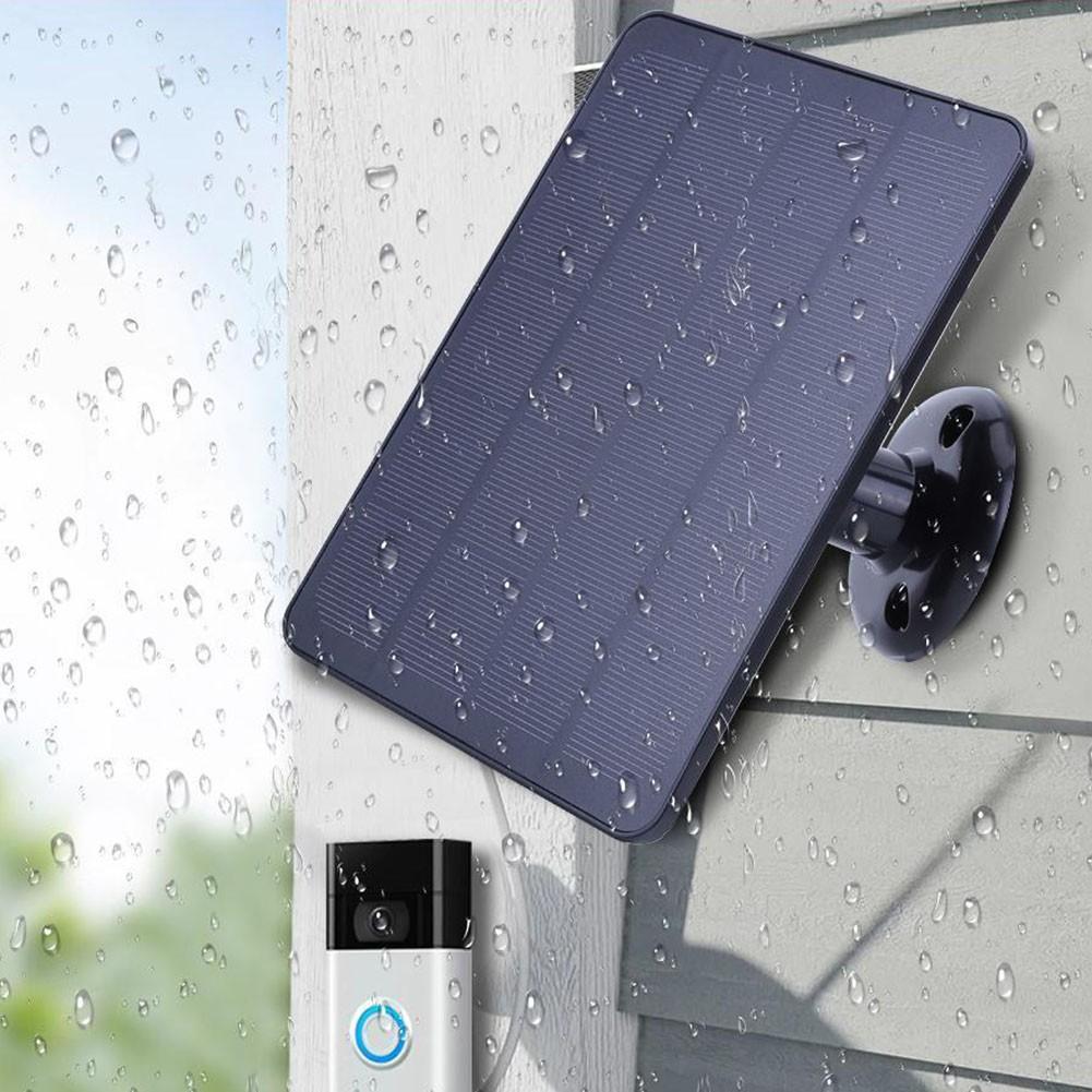 Compatibility Solar Panel Doorbell Easy Installation