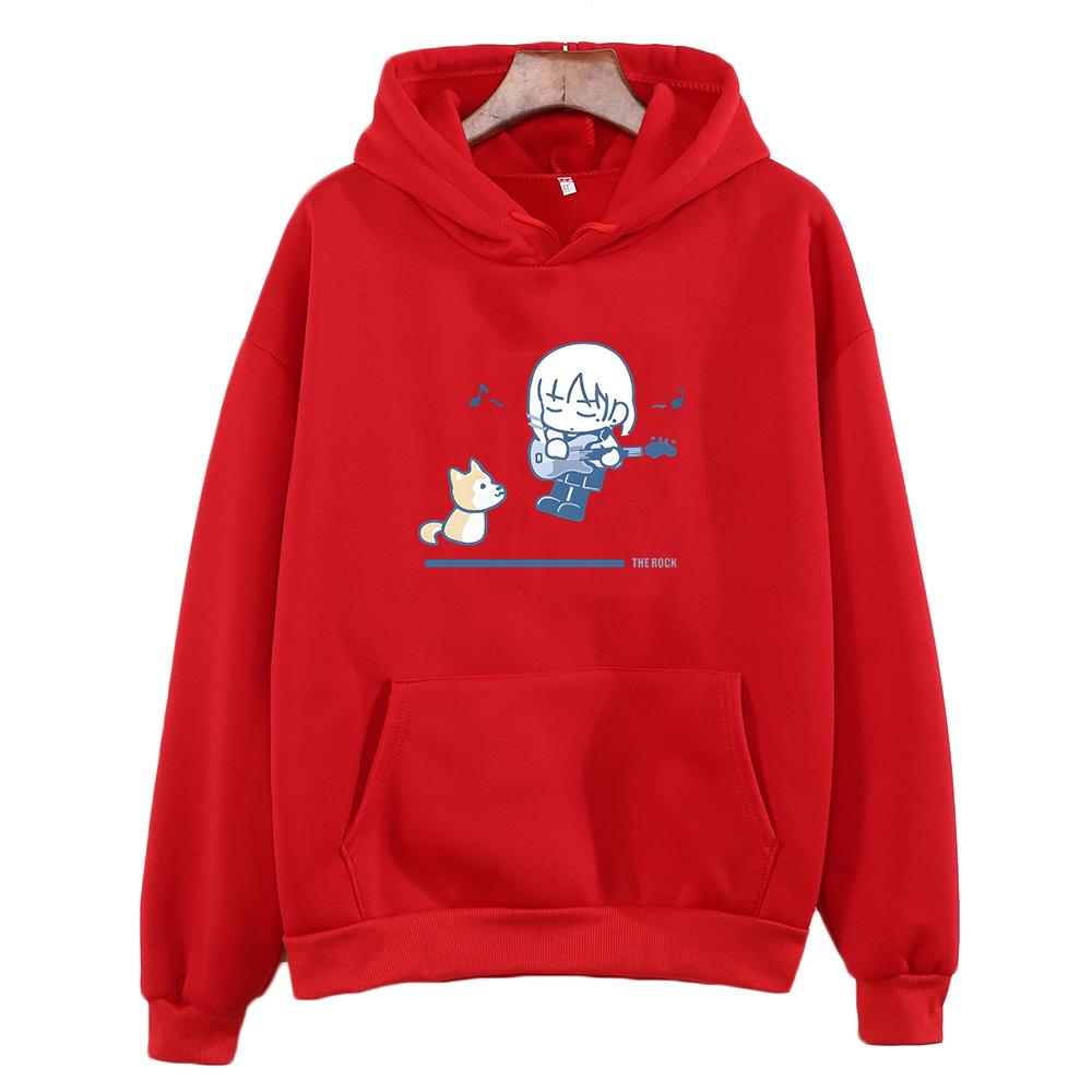 БОЧКИ СКАЛА! Hitori Gotou Ryou Yamada Harajuku Hoodies Aesthetic Kawaii Sweatwear Couple Sweatshirt Women/Men Осень/Зима