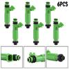 6PCS Fuel Injectors 1955003170 Fit for Mitsubishi Montero sport 3.0L V6 1998-2003