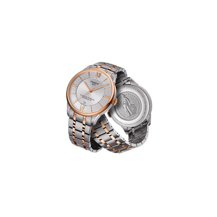 Tissot Коллекция Tourelles Автоматический механический механизм Водонепроницаемость 50 метров Женские часы 32 мм T099.207.22.118.01
