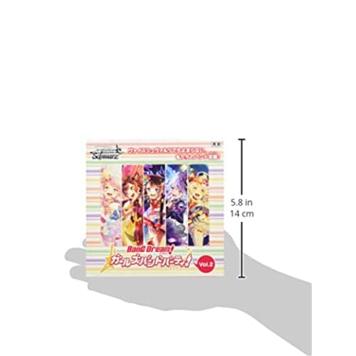 Набор бустеров Weiss Schwarz «BanG Dream! Girls Band Party!" Том 2 КОРОБКА