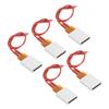 5PCS 220V PTC Heating Element Plate 270 Celsius  Aluminum Alloy Housing Thermostatic Heater for Air Curtains Humidifiers