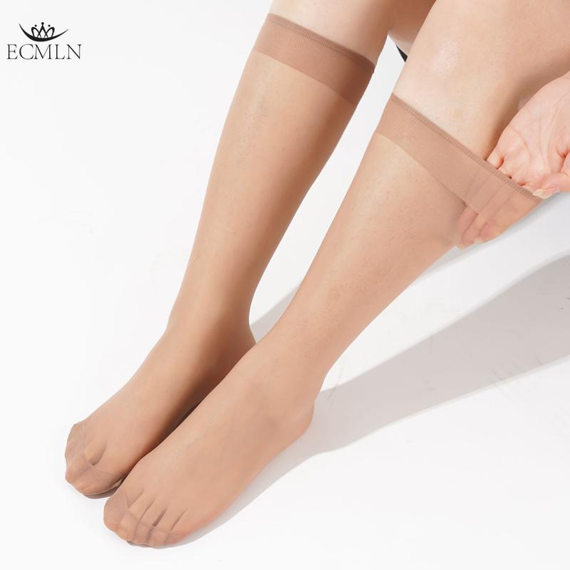 Летние женские носки до щиколотки, противоскользящие носки, невидимые прозрачные бесшовные носки с защитой от зацепов, чулки до щиколотки, женские ультратонкие нейлоновые чулки