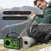 16000mAh AM/FM/WB NOAA Emergency Weather Radio Power Bank Phone Charger Weather Radio SOS Alarm Bluetooth-Compatible 5.3 Speaker