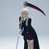 Костюм для косплея Маки Албарн Soul Eater MAKA Черное пальто Боевой наряд Платье JK Матроска Комплект с париком Для женщин Comic Con