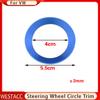 Автомобильный руль с центральной круговой накладкой для VW Golf 6 7 Polo Tiguan Passat B6 B7 Touran Scirocco Beetle Jetta MK5 MK6 Caddy