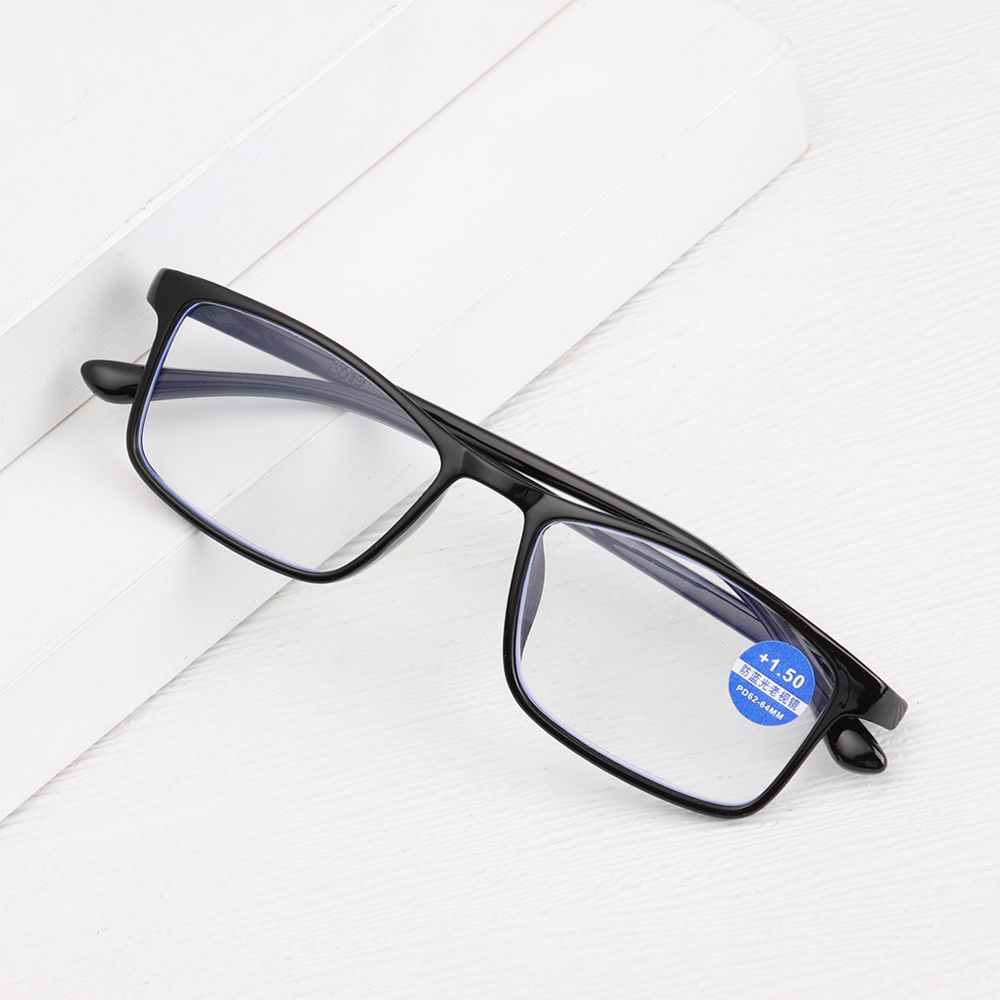 Классические черные портативные очки для защиты глаз в ультралегкой оправе с защитой от синего света