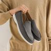 Men Flat Loafers 2025 Frosted Suede Flat Shoes Comfortable Non Slip Loafers Lightweight Trendy Outdoor Casual Shoes