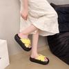 With Skirt Beach Slippers Simple Cool Slippers Women's Summer Fashion Versatile Cross Slippers