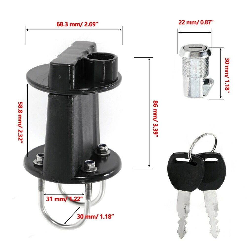 Обновленная замена замка, крепление для хвостовой коробки, 3 л/5 л, прочное