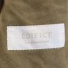 EDIFICE Made In Japan Tailored Jacket Setup 46 Brown Men's Used