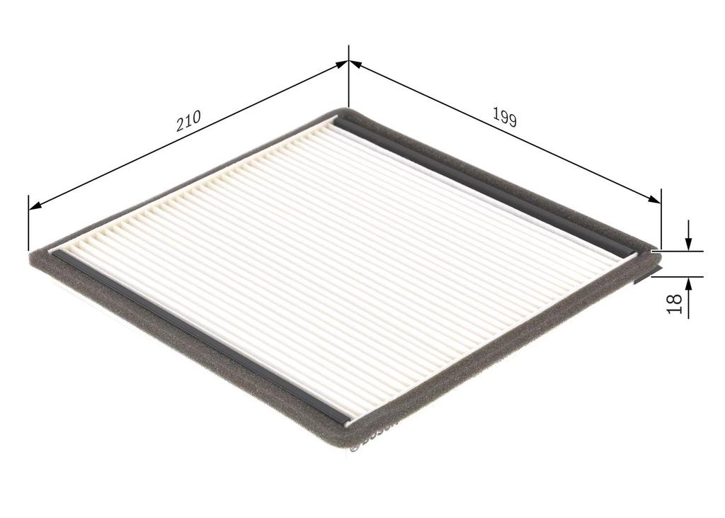 Bosch Салонный фильтр CIT 1987432021