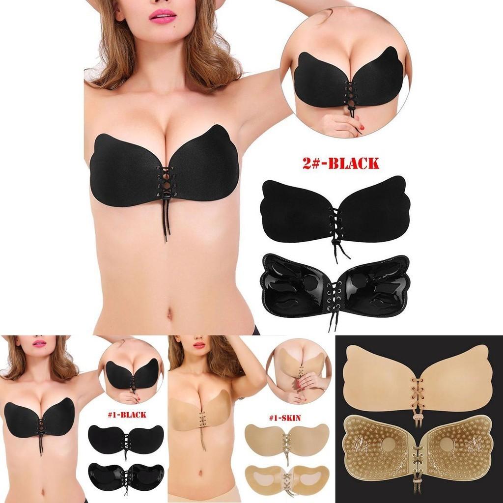 Women Sexy Lingerie Silicone Adhesive Stick On Magical Push Up Invisible Bra For Ultimate Comfort And Support