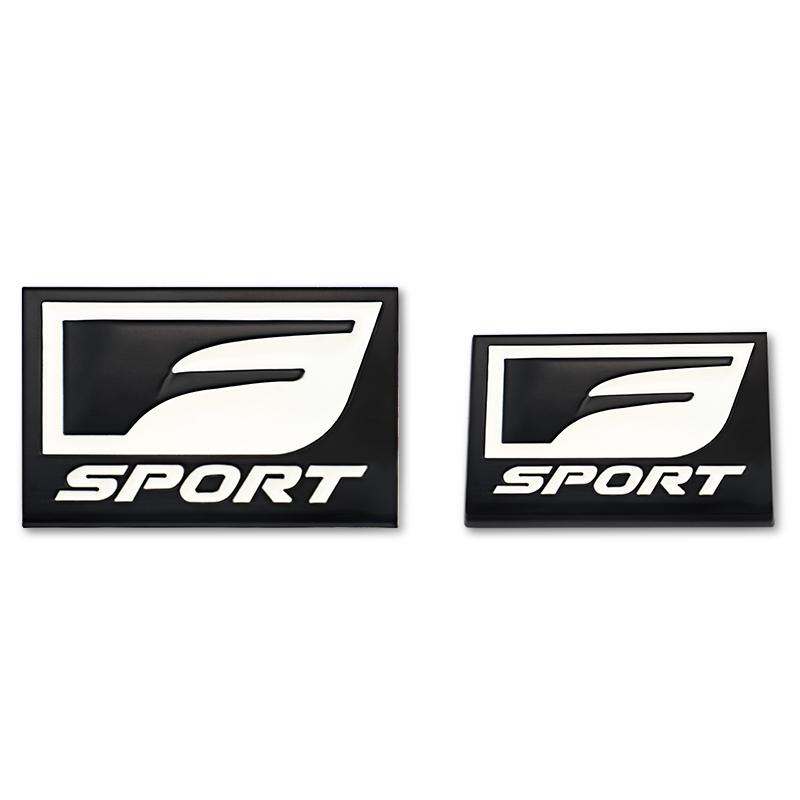 1Pcs 3D Metal Car Stickers F SPORT Letter Logo Badge For Lexus IS250 IS200 CT200h GS300 LS430 RX450h LX570 IS300 ES RX LS IS NX
