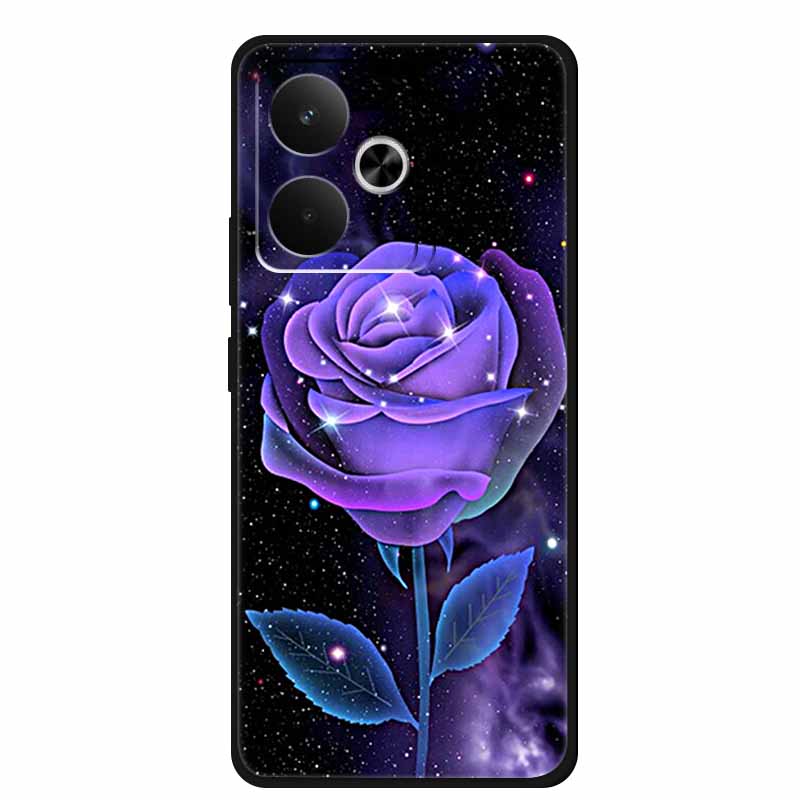 For Realme GT 7T Case 7 T Coque Popular Black Silicone Soft Back Cover Case For Realme GT 7 T Phone Case Cover RealmeGT 7T 7 T