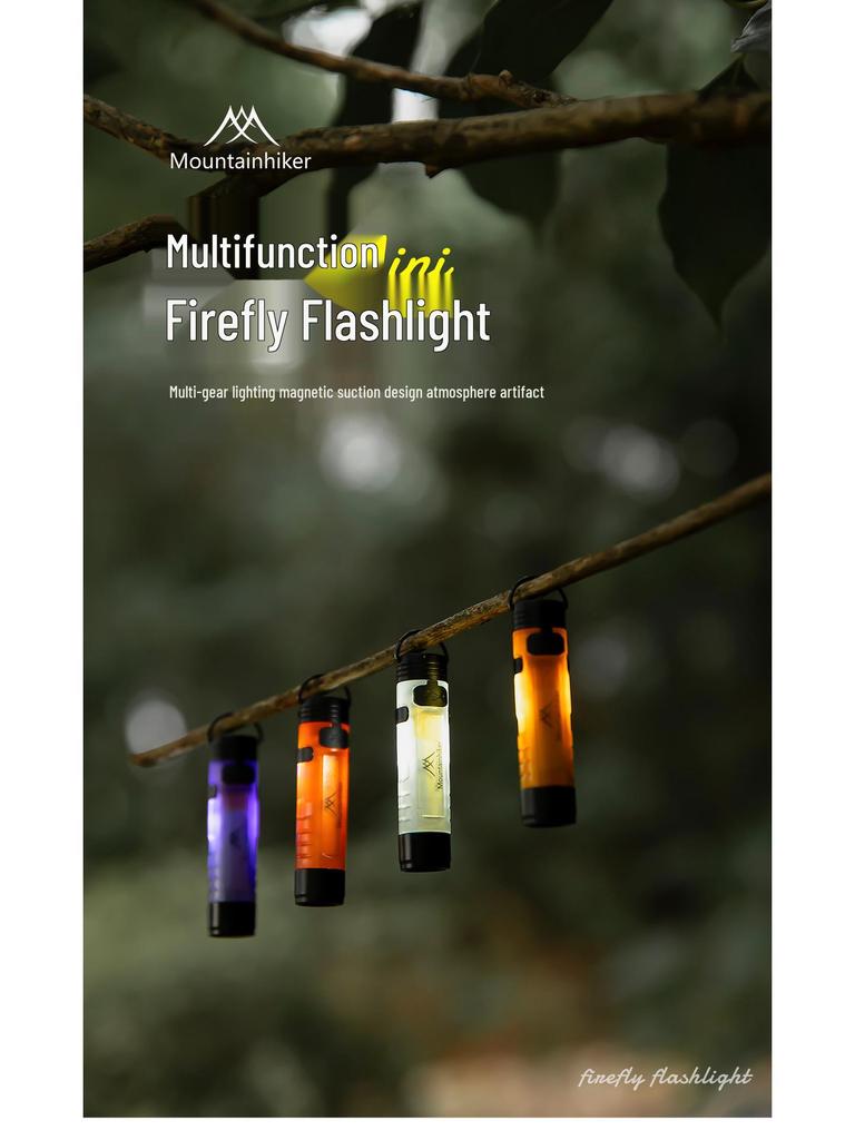 Сверхлегкий перезаряжаемый многофункциональный кемпинговый фонарик Firefly