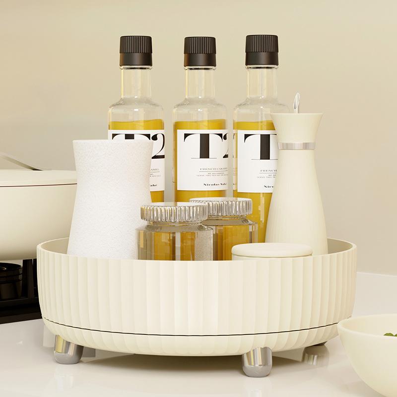 Роскошный вращающийся кухонный лоток-органайзер для специй