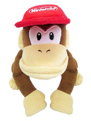 Sanei Boeki Super Mario ALL STAR КОЛЛЕКЦИЯ Diddy Kong (S) Ш15×Г20×В18см Плюш AC21