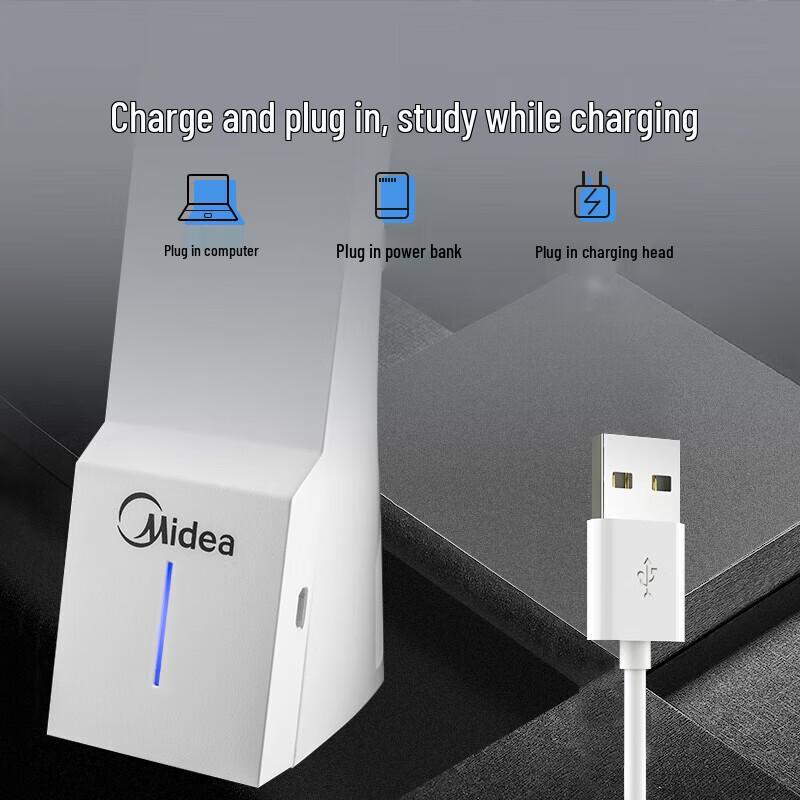 Midea LED Rechargeable Folding Desk Lamp