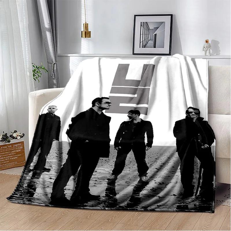 U2 Rock Bang Bono одеяло с 3D принтом, мягкое одеяло для дома, спальни, кровати, дивана, пикника, путешествий, офиса, отдыха, одеяло, детское одеяло