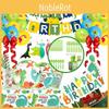 Fun And Vibrant Cartoon Dinosaur Birthday Party Supplies Tableware Plates Cups