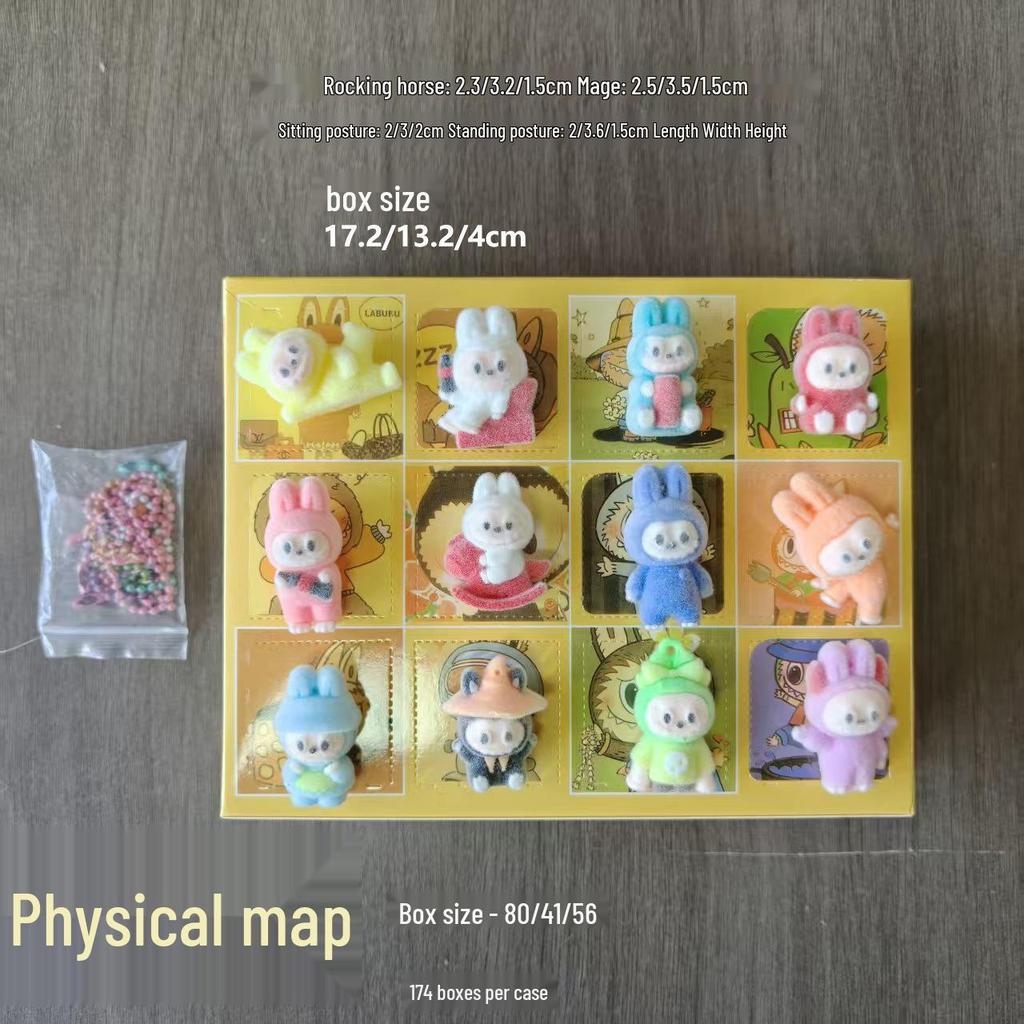 Смоляная мультяшная фигурка «Плачущая вишня» – Милое украшение для стола и автомобиля