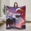 Akane Lize Singer Blanket Quality Warm  Throw Blanket Winter Travel Office Living Room Aesthetic Bedspread