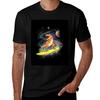 Space Dinosaur Astrosaurus Star Surfer Gift Tshirt Fashion Graphic Tee For Unisex